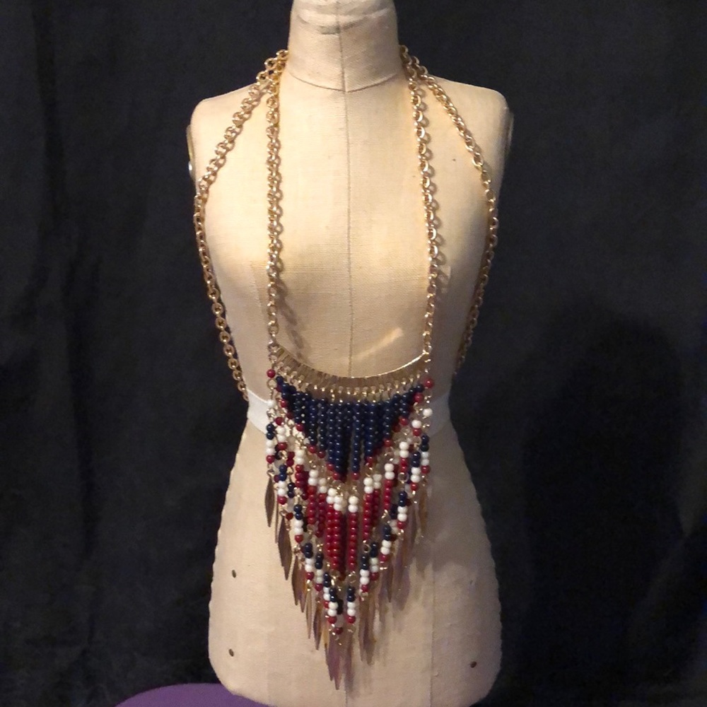 Patriotic necklace